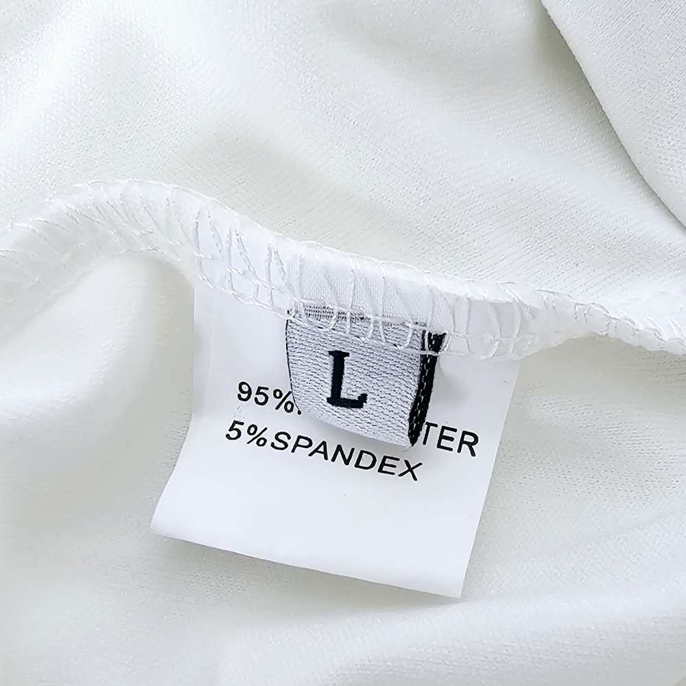 Large White Two-Piece Set - Picture 3 of 3